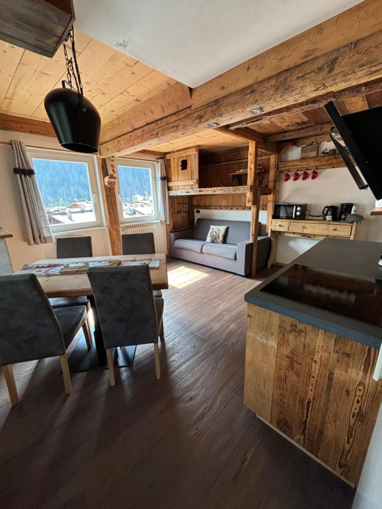 Apartamento La Tana Dell'Orso Campitello di Fassa Exterior foto